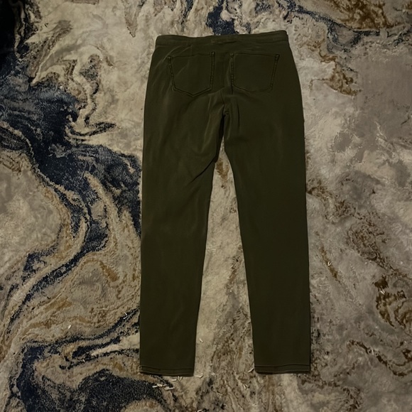 Tinseltown Green Moto Skinny Jeans - Picture 4 of 5